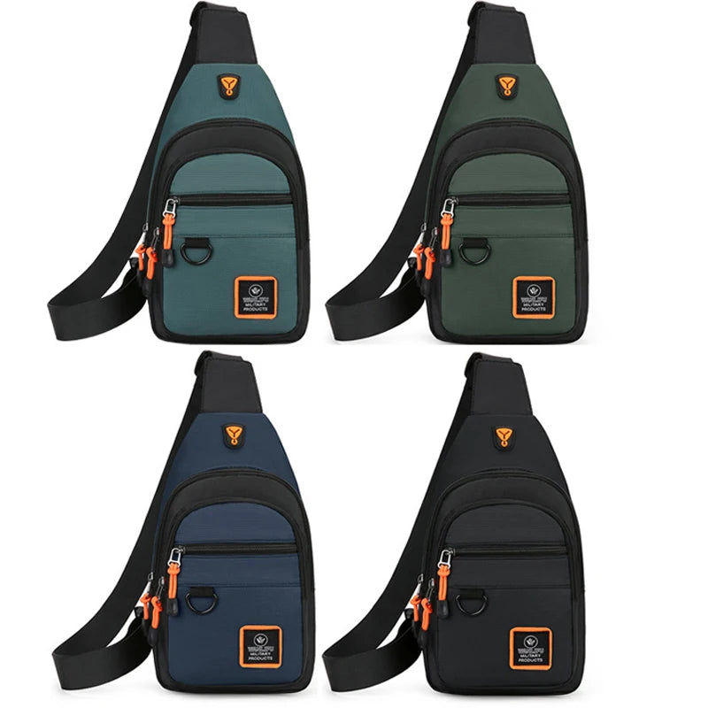 Herr Crossbody & Hiking Väska – Vattentät, Sportig & Multifunktionell | Eurosane™