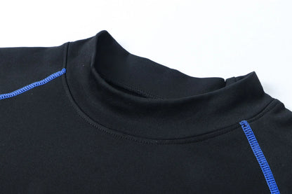 Herr T-shirt för Träning – Kompression, Långärmad & Quick Dry