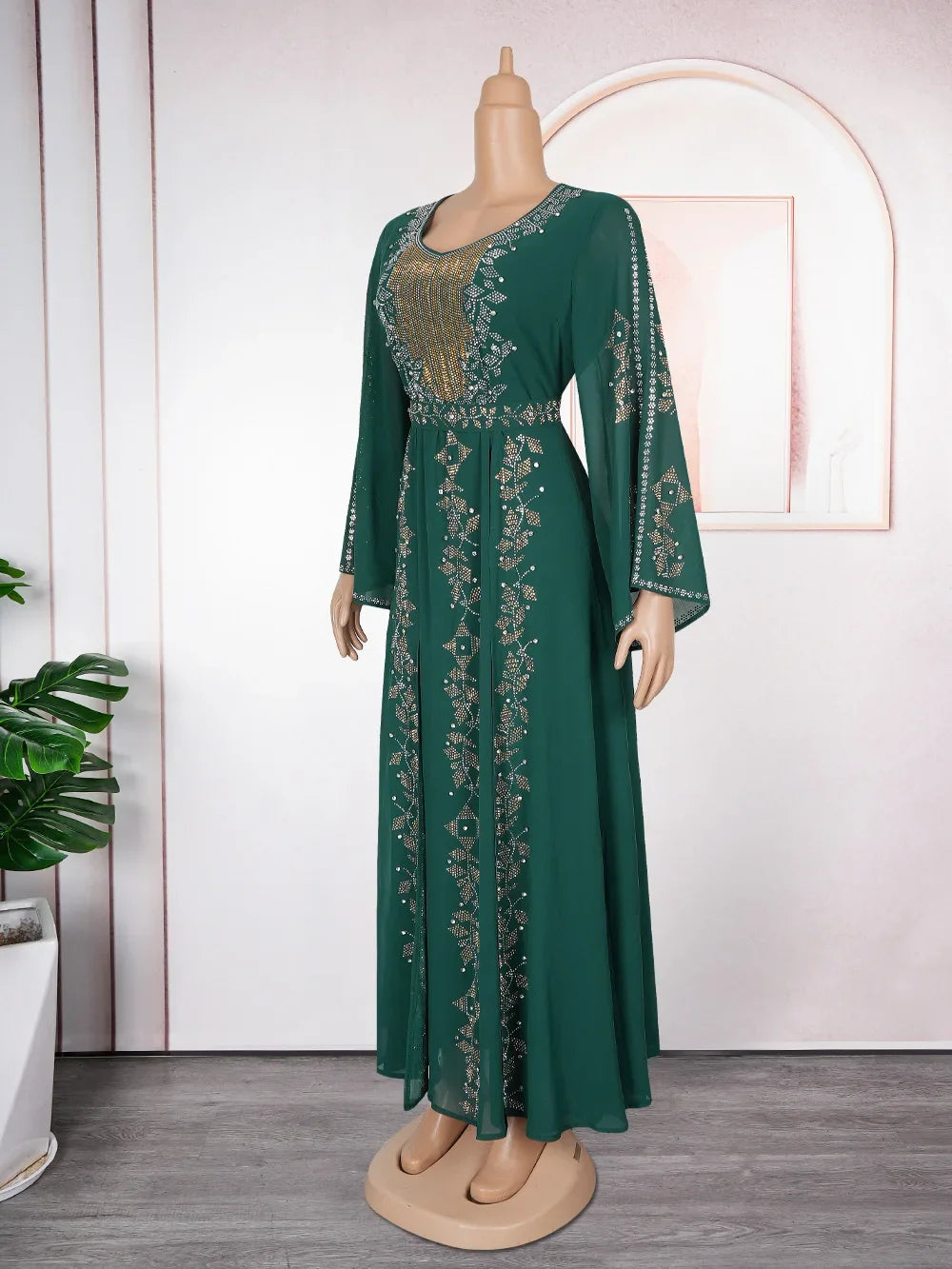 Lyxig abaya/kaftan - Klänning