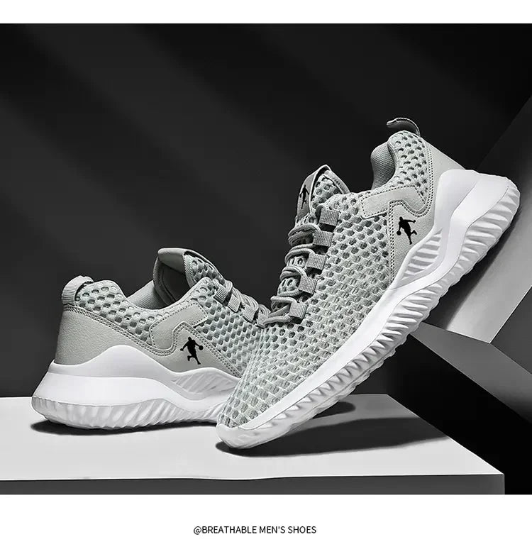 Vita Sneakers Unisex – Lätta & Andningsbara Skor för Vardag och Träning