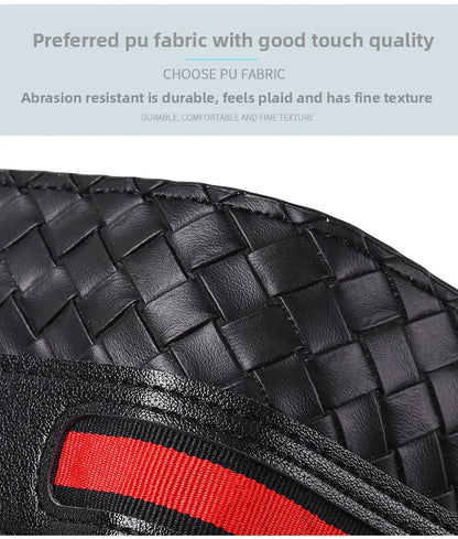 Slimmad Handvävd Läderplånbok för Män – Trendig, Smart & Lätt | Eurosane™ 2025