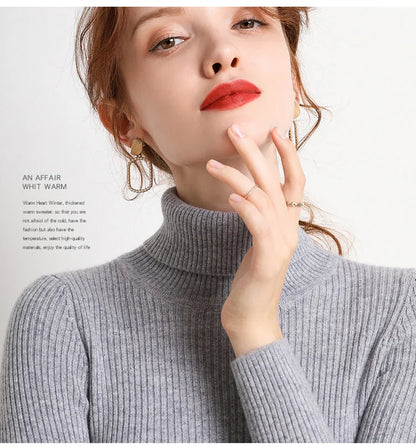 Heliar damtröja – Polokrage i mjuk stickad kashmir 2024