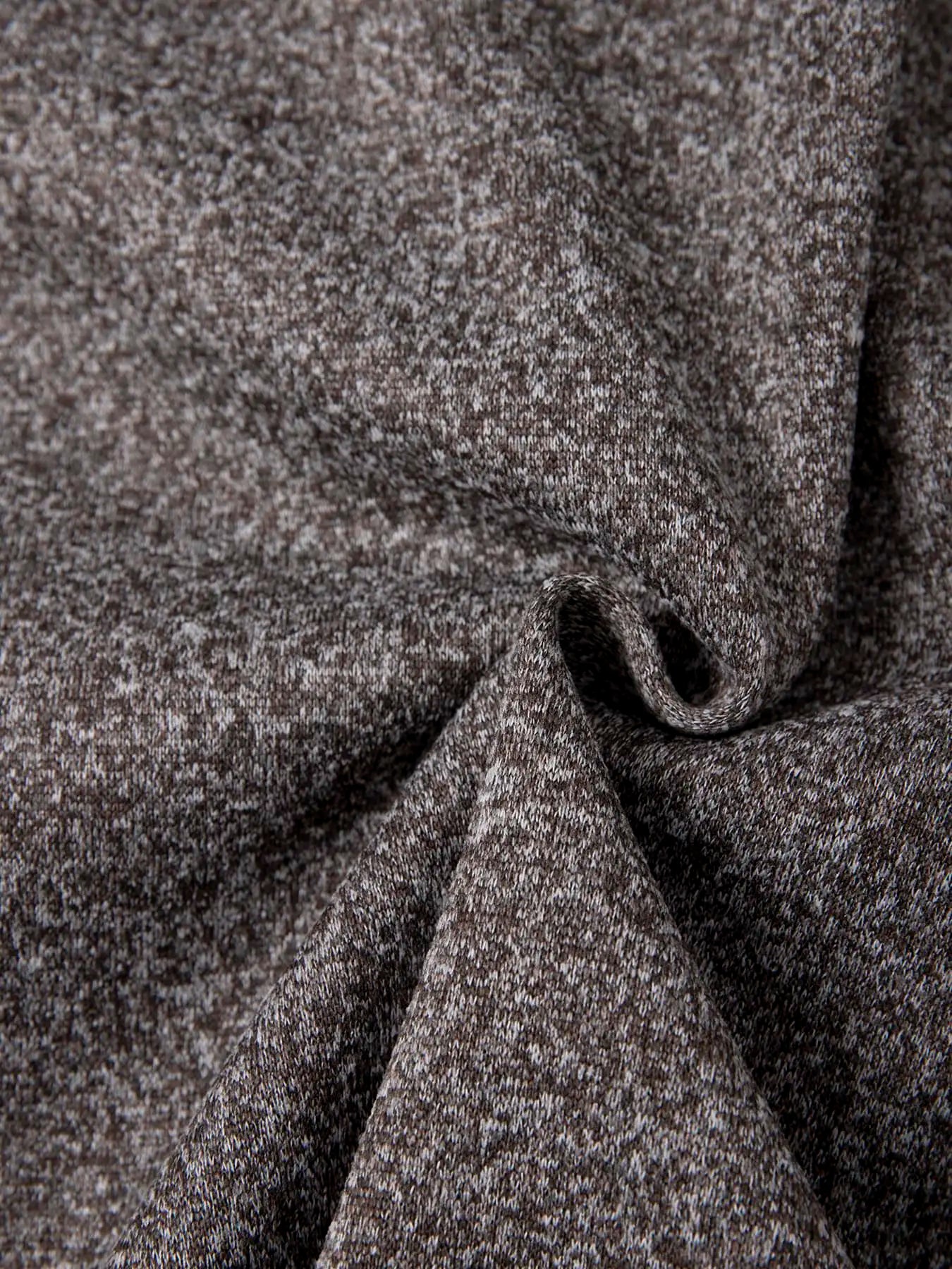 Herrjacka med huva – Stickad lång hoodiejacka för vår & höst