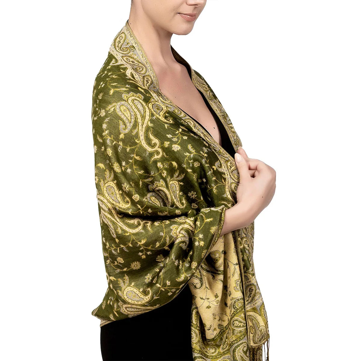 Pashmina Sjalsjal för Kvinnor – Höst & Vinter Hijab/Scarf