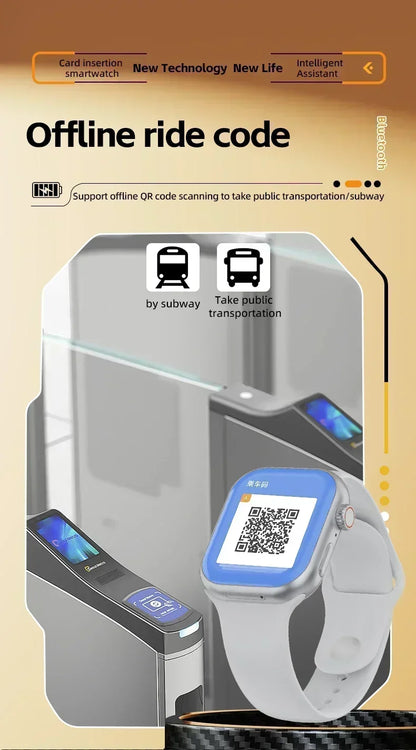 Smart 5G Smartwatch 2.29 Inch AMOLED Display 180 Degree Rotating Camera SIM Card WiFi GPS Video Calling Worldwide Version