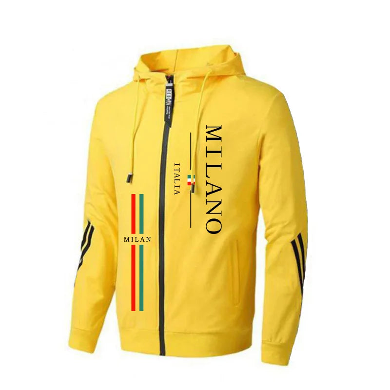 Sport Sweatshirts Men Daily Men Tracksuit Autumn Winter Hot Sales Travel Dressing Men's Parka Coat and Sweatpants Outdoor Hoodie