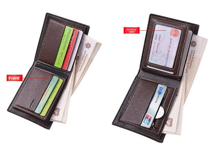 Slimmad Handvävd Läderplånbok för Män – Trendig, Smart & Lätt | Eurosane™ 2025