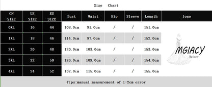 Aftonklänning dam – Plus size maxiklänning i chiffong med broderi