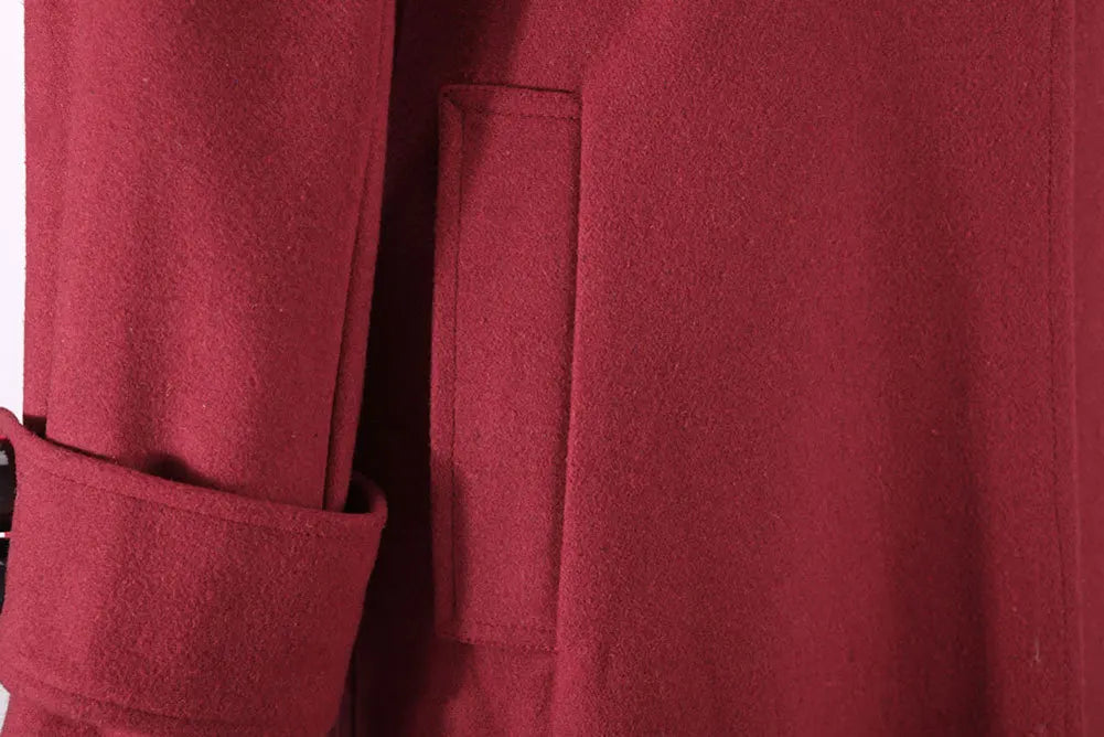 Long Wool Coat – Vintage Autumn & Winter Women’s Outwear