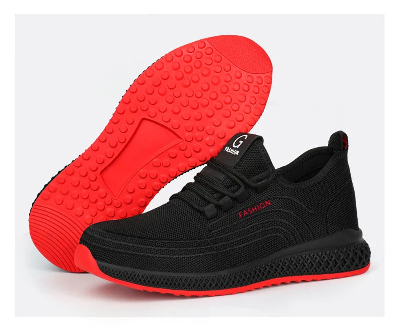 Arbetsskor med ståltå – Lätta och andningsbara skyddsskor