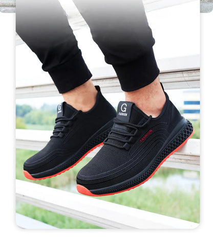 Arbetsskor med ståltå – Lätta och andningsbara skyddsskor