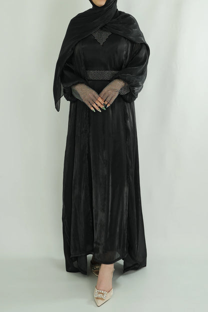 Chiffon abaya- kaftan / klänning