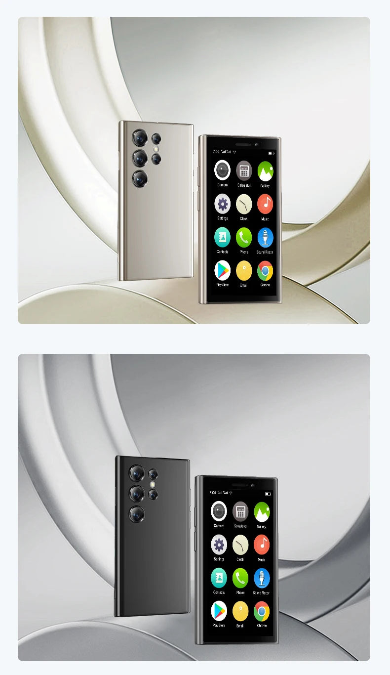 Free Smartwatch! SERVO S26 Super Small Smart Phone 3.0" Screen 2GB+16GB Android System Face Unlock WiFi 3G WCDMA Mini Smartphone