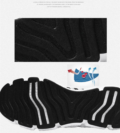 Herr sneakers – Andningsbara sportskor för promenad & träning