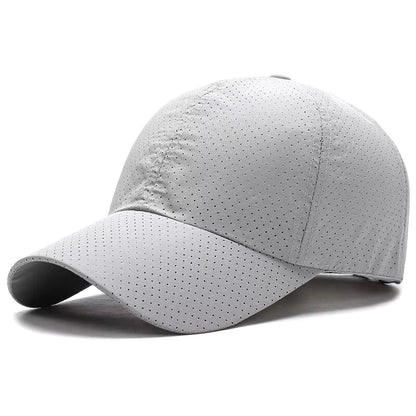 Hat Men Spring Summer Solid Color Mesh Cap Baseball Cap Women Autumn Korean Edition Sunscreen Hat Mesh Breathable Peaked Cap