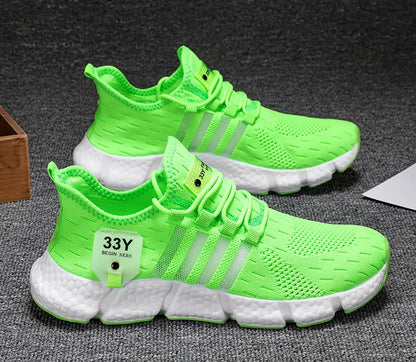 Herr sneakers – Andningsbara sportskor för promenad & träning