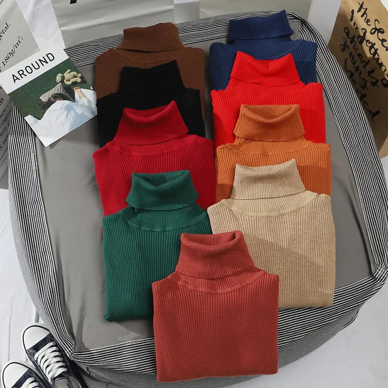 Heliar damtröja – Polokrage i mjuk stickad kashmir 2024