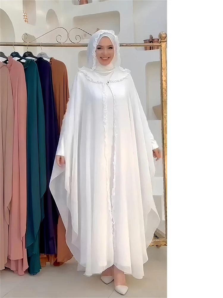 Khimar-klänning Abya – hel täckande