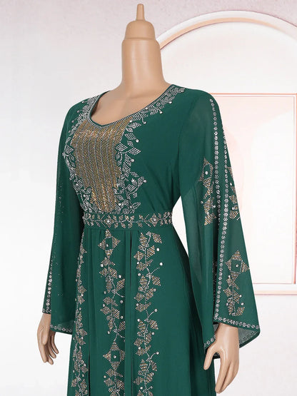 Lyxig abaya/kaftan - Klänning