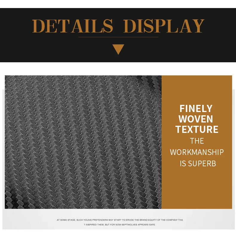 New Carbon Fiber Short Wallet Men's Card Bag Integrated Zipper Change Bag Holder