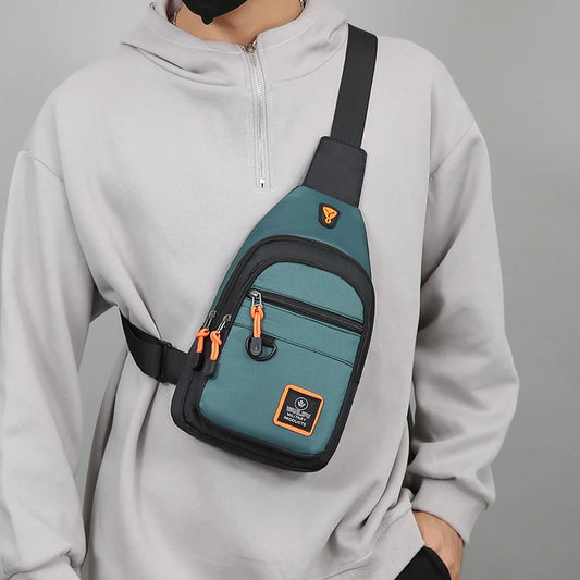 Herr Crossbody & Hiking Väska – Vattentät, Sportig & Multifunktionell | Eurosane™