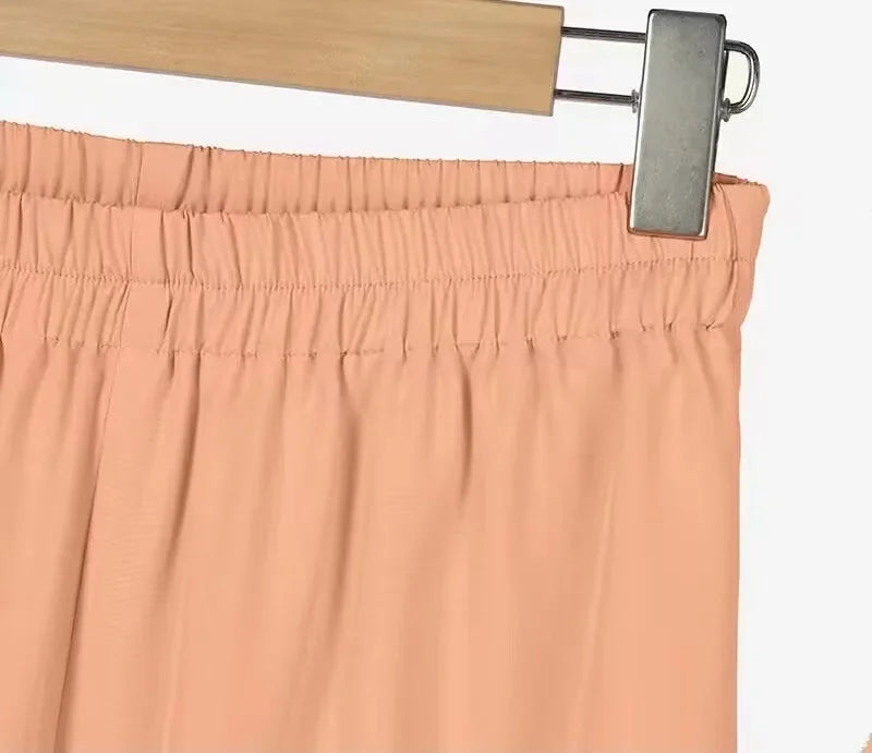 Kläder för Kvinnor – 2-delars Set med Blus & Byxor bäst för Eid, Ramadan .....