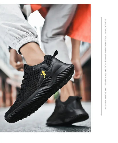 Vita Sneakers Unisex – Lätta & Andningsbara Skor för Vardag och Träning