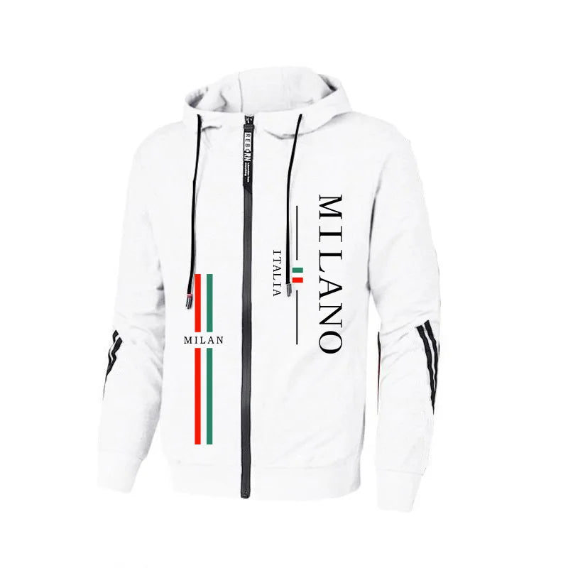 Sport Sweatshirts Men Daily Men Tracksuit Autumn Winter Hot Sales Travel Dressing Men's Parka Coat and Sweatpants Outdoor Hoodie