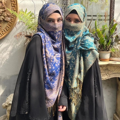 Pashmina Sjalsjal för Kvinnor – Höst & Vinter Hijab/Scarf