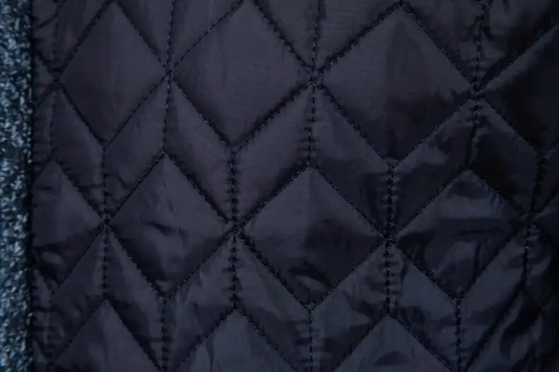 Herrkofta – Stickad jacka med dragkedja