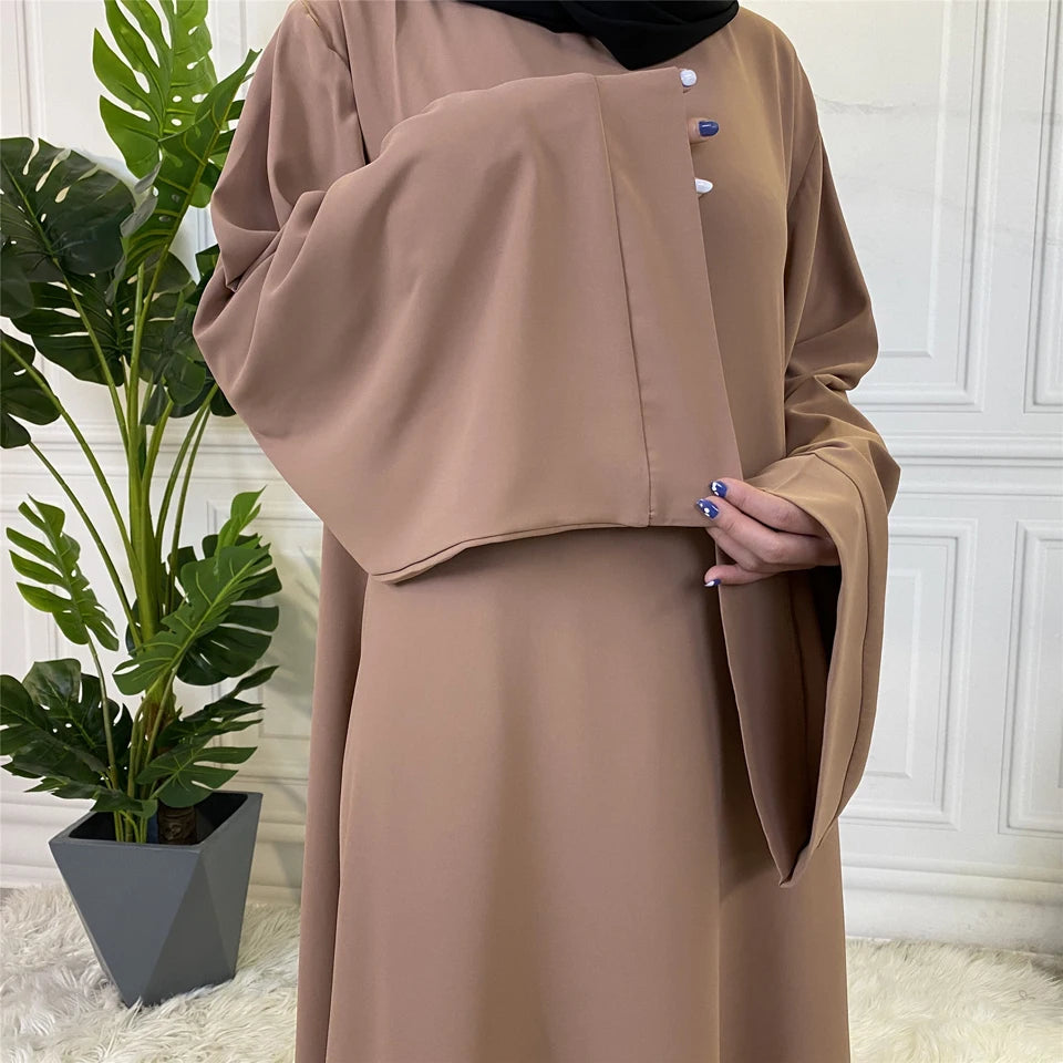 Elegant och lös abaya - för muslimska kvinnor