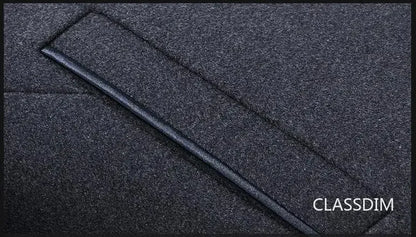 New Winter Men Business Casual Woolen Blends Fur Collar Male Cashmere Trench Coats High Quality Overcoats Warm Jackets Size 3XL