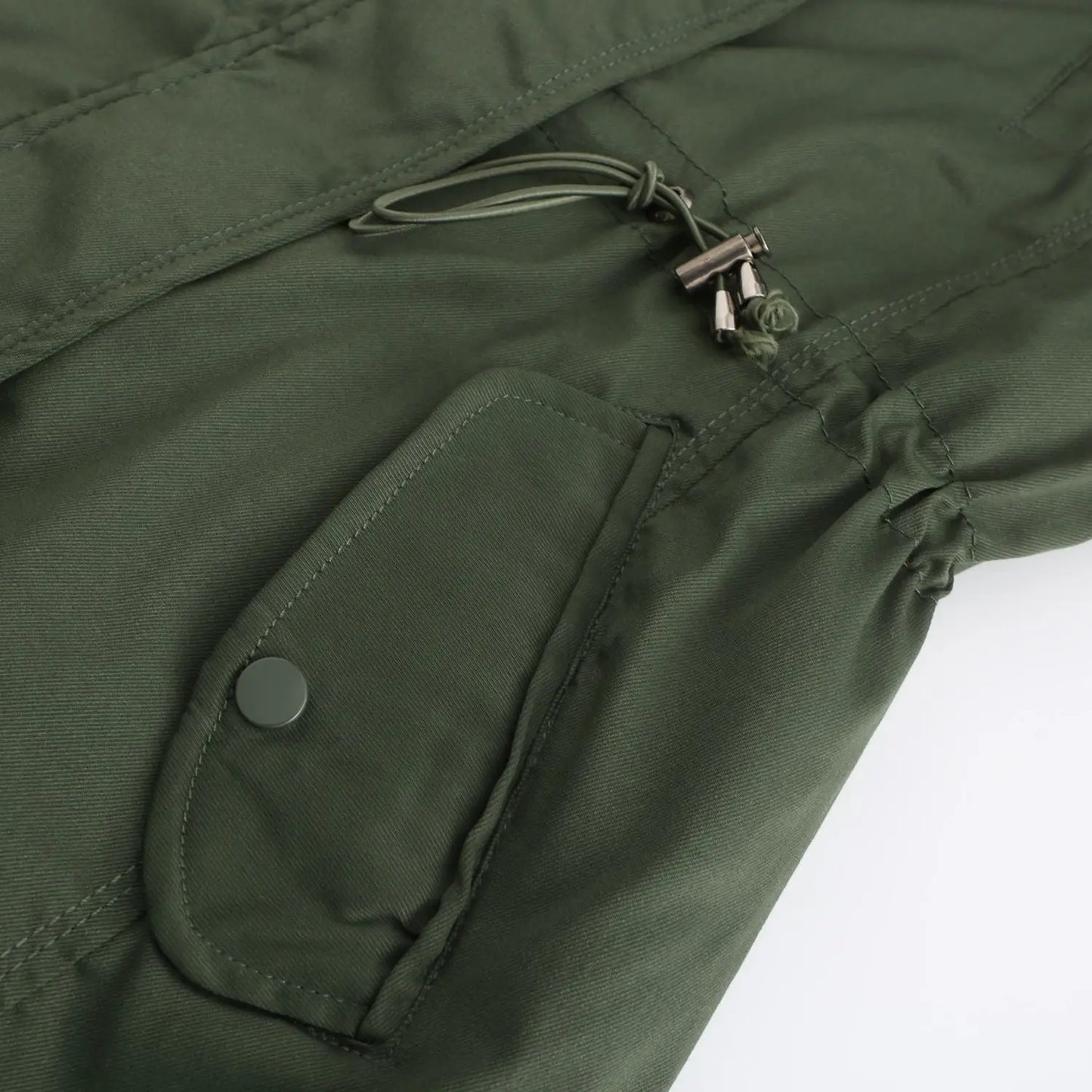 Dam vinterparka – Varm bomullskappa med avtagbar huva