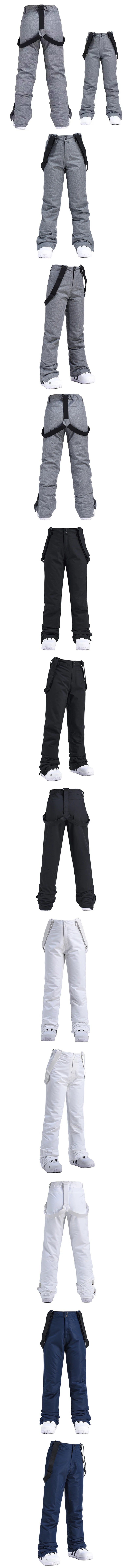 -35, Men and Women Snow Wear, Clothing for Snowboarding, Snow Ski Jacket and Pant Set, Snowboarding Clothing, Pure Color, Unsex