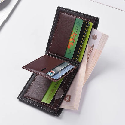 Slimmad Handvävd Läderplånbok för Män – Trendig, Smart & Lätt | Eurosane™ 2025