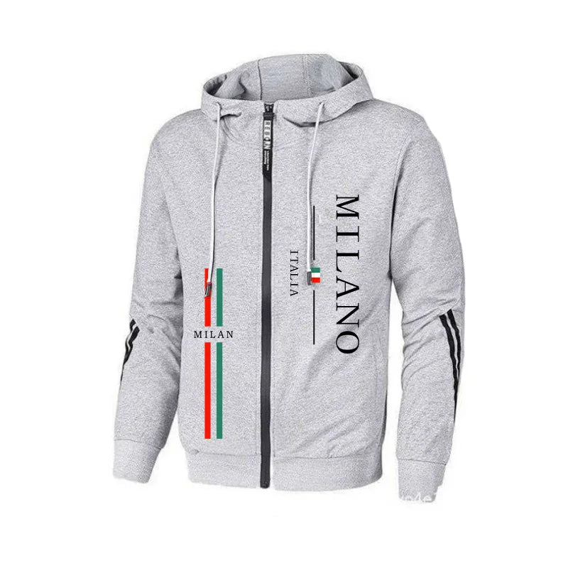 Sport Sweatshirts Men Daily Men Tracksuit Autumn Winter Hot Sales Travel Dressing Men's Parka Coat and Sweatpants Outdoor Hoodie