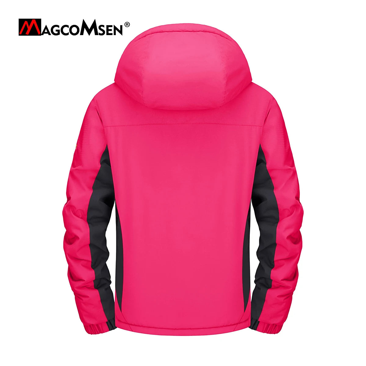 MAGCOMSEN Women's Winter Ski Jacket | Hiking & Trekking Fleece Snow Coat | Windproof Outdoor Outwear Parka | Snowboard Anorak