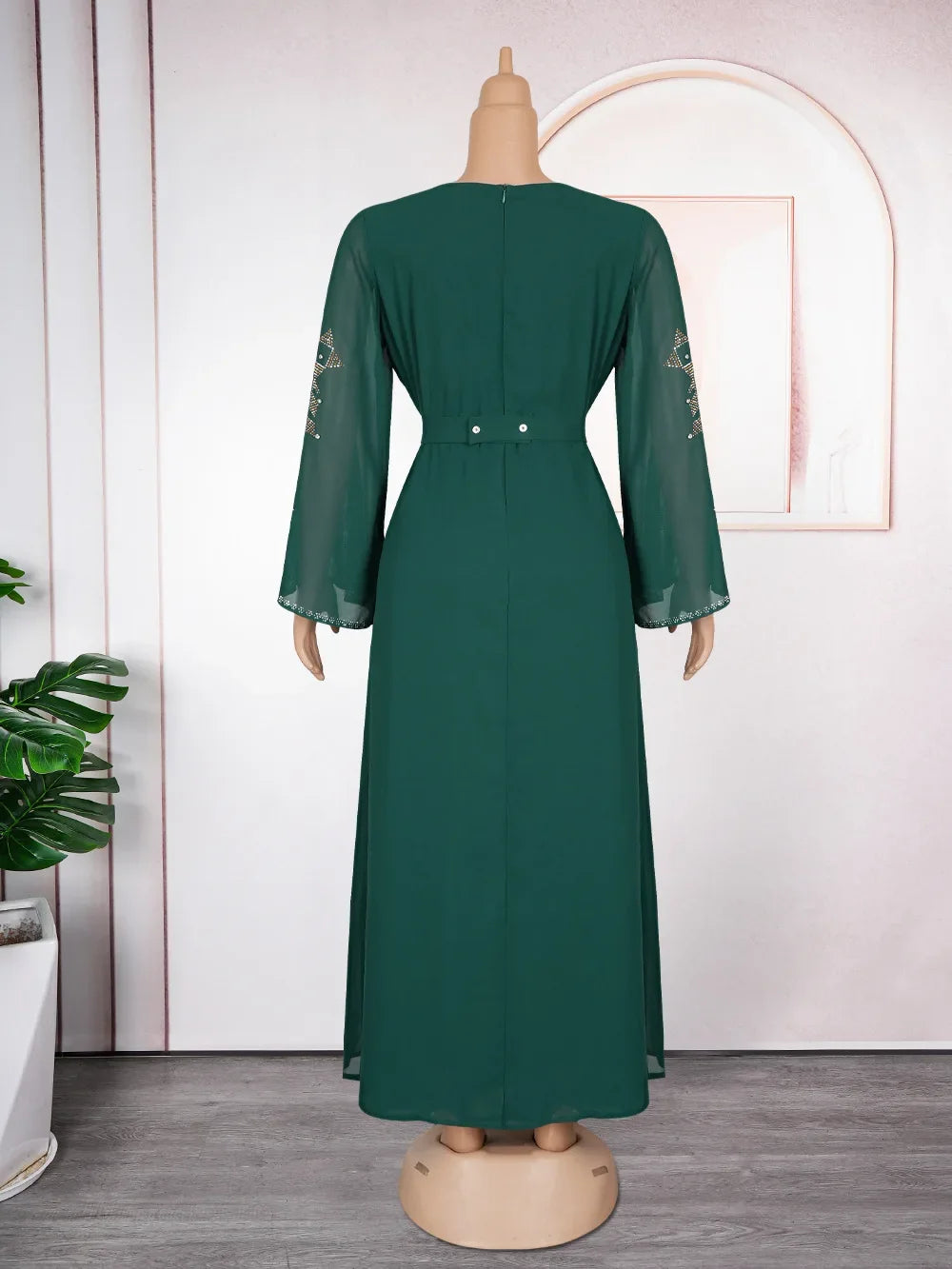 Lyxig abaya/kaftan - Klänning