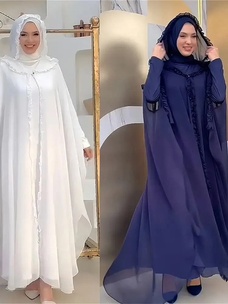Khimar-klänning Abya – hel täckande