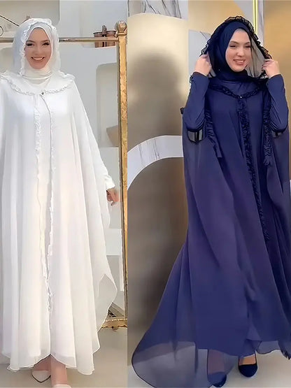 Khimar-klänning Abya – hel täckande
