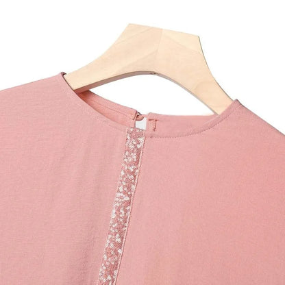 Elegant 2-delat Muslim Dress Set – Blus & Vida Byxor