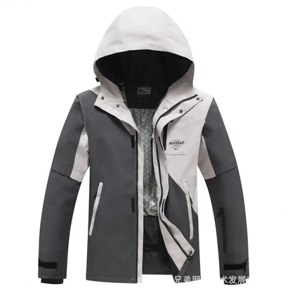 Waterproof Ski Suit Sets for Men and Women, Pullover, Snow Costume, Jacket and Pant, Outdoor Clothing, Snowboarding, Winter