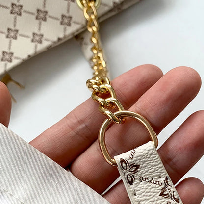 Dam Handväska – Stor Tote i Mjukt Läder med Accessoarer