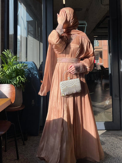 Chiffon abaya- kaftan / klänning