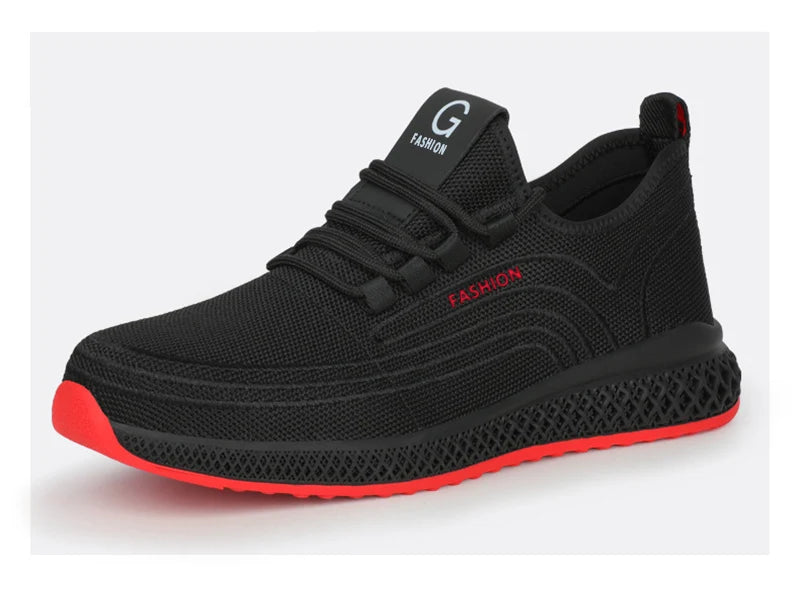 Arbetsskor med ståltå – Lätta och andningsbara skyddsskor