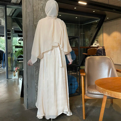 Chiffon abaya- kaftan / klänning