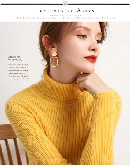 Heliar damtröja – Polokrage i mjuk stickad kashmir 2024