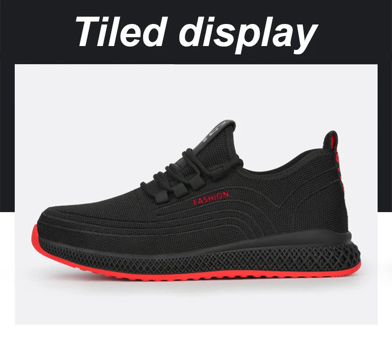 Arbetsskor med ståltå – Lätta och andningsbara skyddsskor