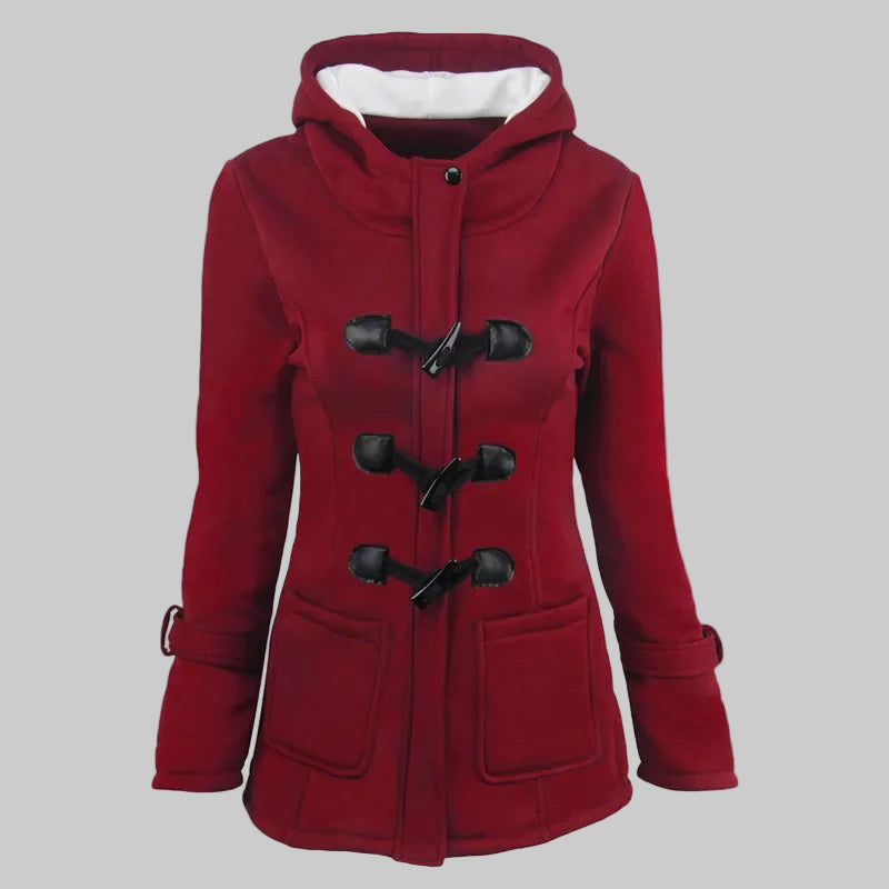 Damjacka 2025 – Basic höstjacka med huva & dragkedja