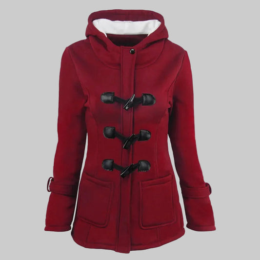 Damjacka 2025 – Basic höstjacka med huva & dragkedja